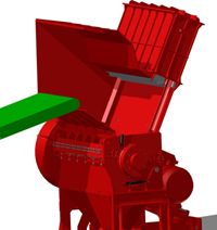Trituratore monoalbero usato Trituratore monoalbero usato